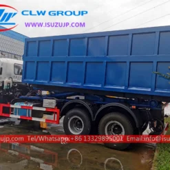 10 wheeler ISUZU VC61 20t hooklift truck for sale