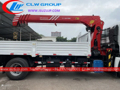 4x2 ISUZU GIGA 10 toneladang truck crane lift