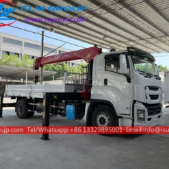 4x2 ISUZU GIGA 10 ton truck loader crane