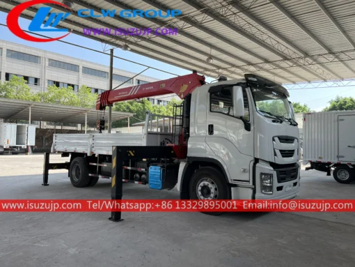 4x2 ISUZU GIGA 10 ton truck loader crane