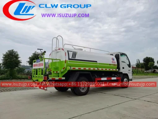 ISUZU 600P 6tons water truck for sale