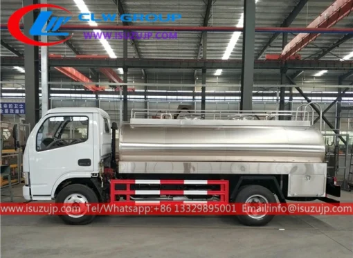 ISUZU ELF 5000L milk tanker for sale