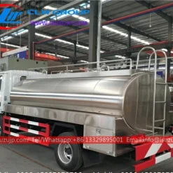 ISUZU ELF 5cbm milk storage tank truck