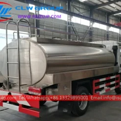 ISUZU ELF 5t milk tanker truck for sale