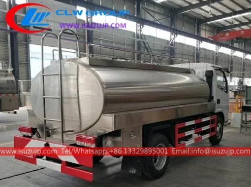 ISUZU ELF 5t milk tanker truck for sale