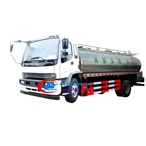 Camión cisterna de productos lácteos ISUZU FTR 12000 litros