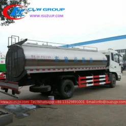 ISUZU FTR 12m3 milk tank truck for sale