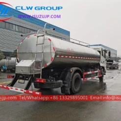 ISUZU FVR 15000liters Stainless steel dairy tanker