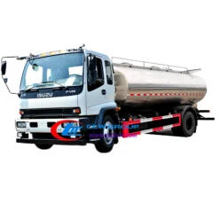 ISUZU FVR 15000liters milk transport tanker lorry