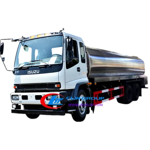 Vendo camion per la consegna dell'acqua in acciaio inox ISUZU FVZ 20000L