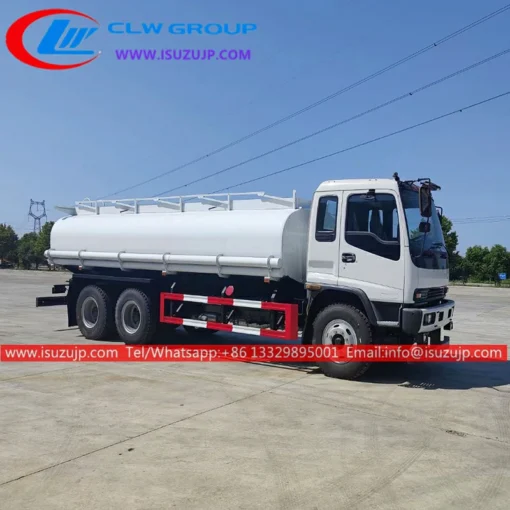 ISUZU FVZ 20cbm বাল্ক দুধ ট্যাঙ্ক ট্রাক বিক্রয়ের জন্য