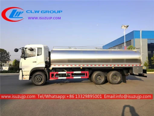 ISUZU FVZ 20m3 kapal tangki air stainless steel