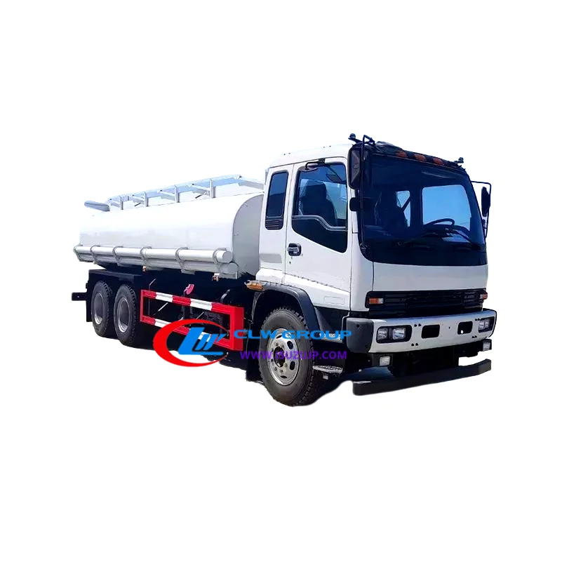 ISUZU FVZ 5000 gallons bulk milk storage tank truck for sale