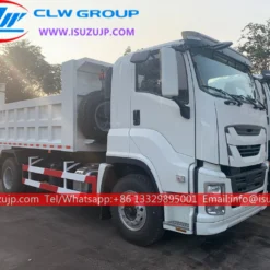 ISUZU GIGA 15 cube dump loader