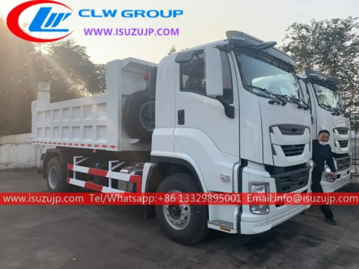 ISUZU GIGA 15 mchemraba dampo loader