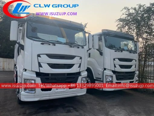 Camion de transport minier ISUZU GIGA 15 cubes