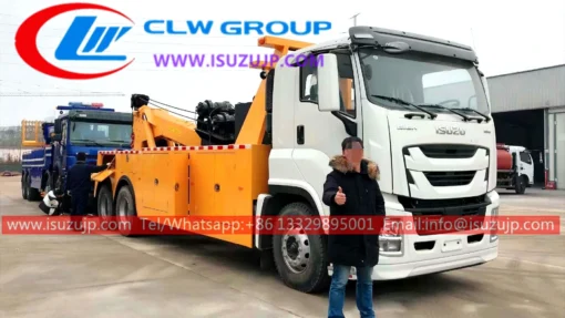 Xe tải thu hồi ISUZU GIGA 20 tấn