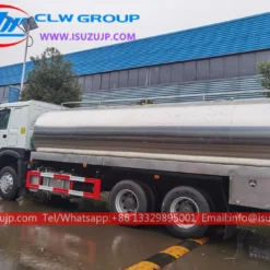 ISUZU GIGA 20000L stainless steel bulk milk tank truck