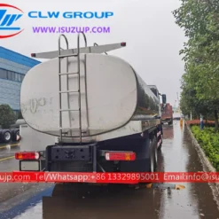 ISUZU GIGA 20cbm stainless steel dairy tanker truck