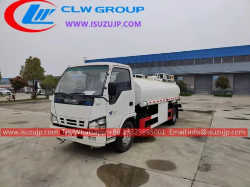 ISUZU NKR 5000liters water tanker small
