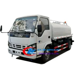 ISUZU NKR 5000liters water tender for sale