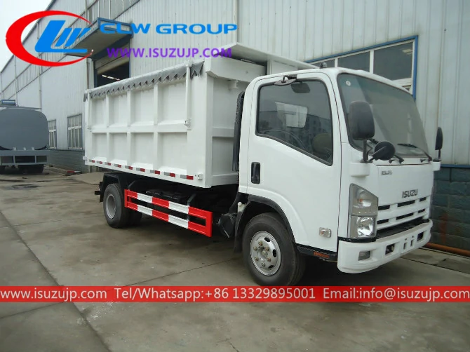 Isuzu ELF 8m3 dumpster garbage truck