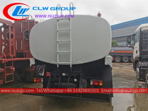 Isuzu FTR 12 toneladas de tanques de água doce de aço inoxidável