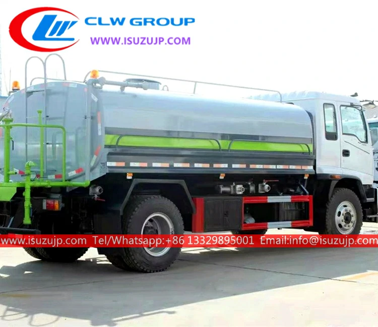 Isuzu FTR 12000liters water tender trucks