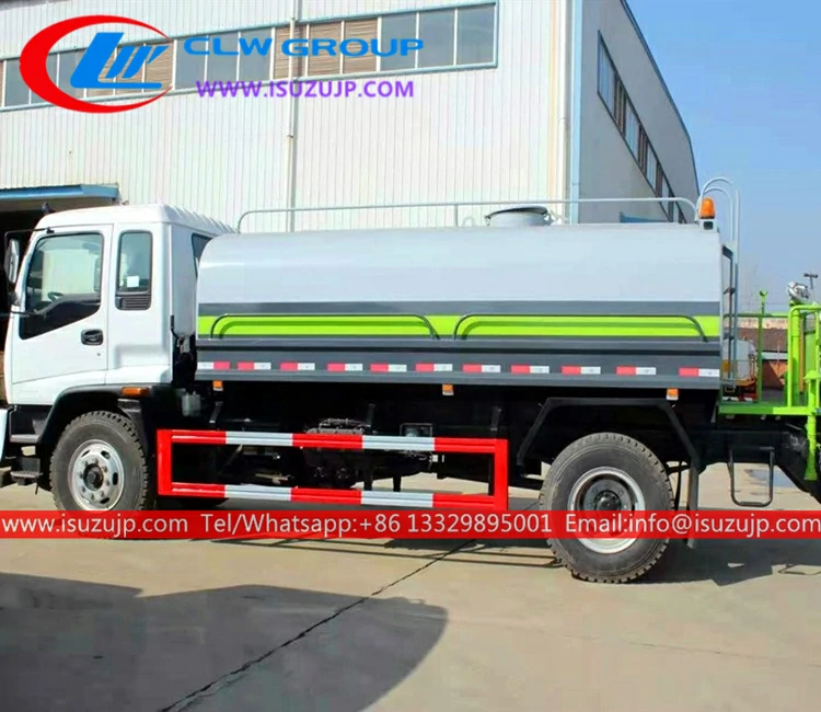 Isuzu FTR 12cbm dust control water truck