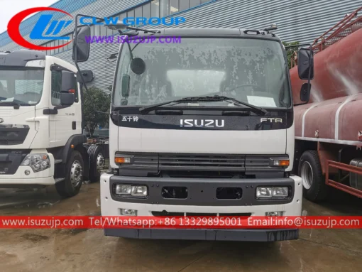 Isuzu FTR 12cbm stainless steel potable water tanker