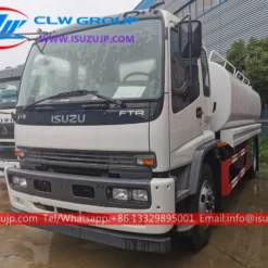 Isuzu FTR 12m3 stainless steel water delivery truck
