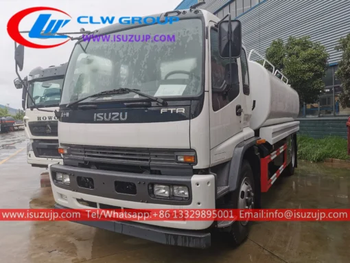 Isuzu FTR 12m3 Wasserlieferwagen aus Edelstahl