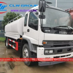 Isuzu FTR 3000 gallon thùng chở nước bằng thép không gỉ