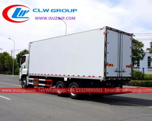 6x4 ISUZU GIGA 20-25tons रेफ्रिजेरेटेड ट्रक फिल्स में बिक्री के लिए