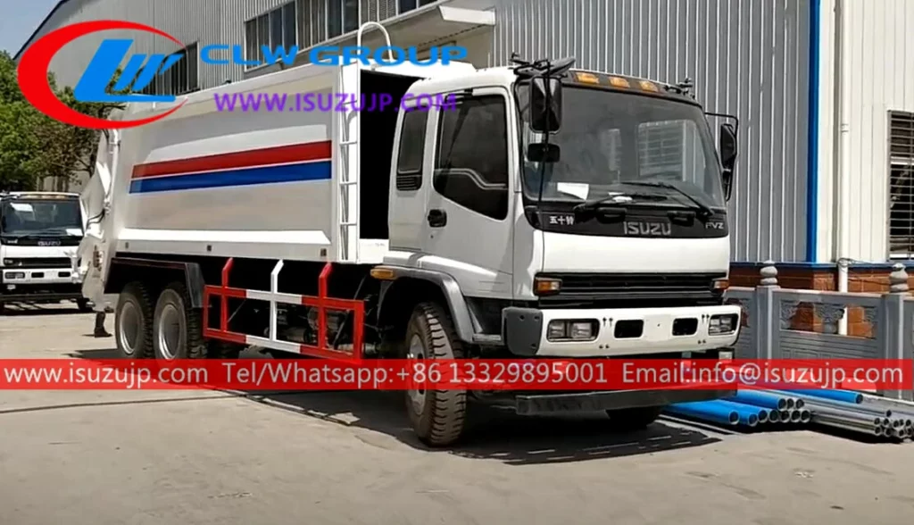 ISUZU 16 ton trash compactor truck Philippines