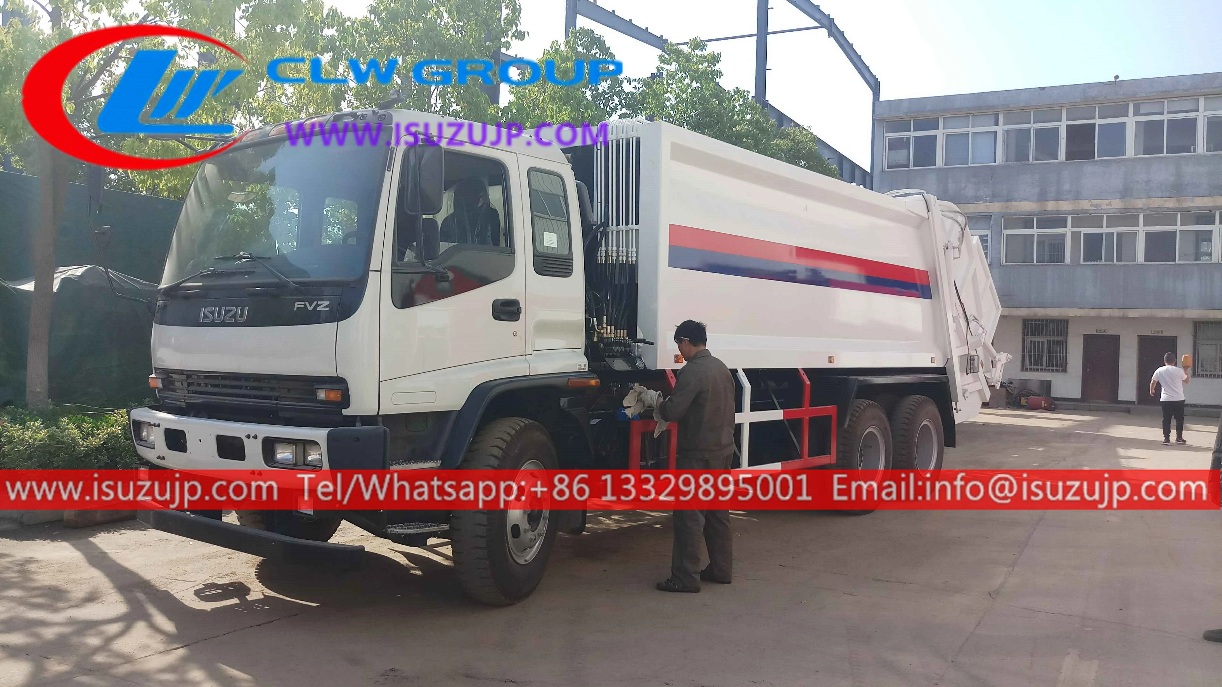 ISUZU 18M3 rear loader garbage truck Philippines