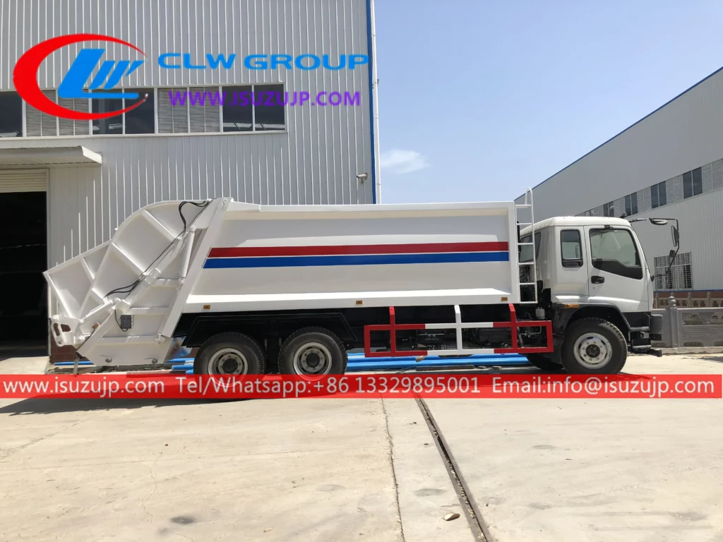 ISUZU 18cbm waste compactor truck Philippines