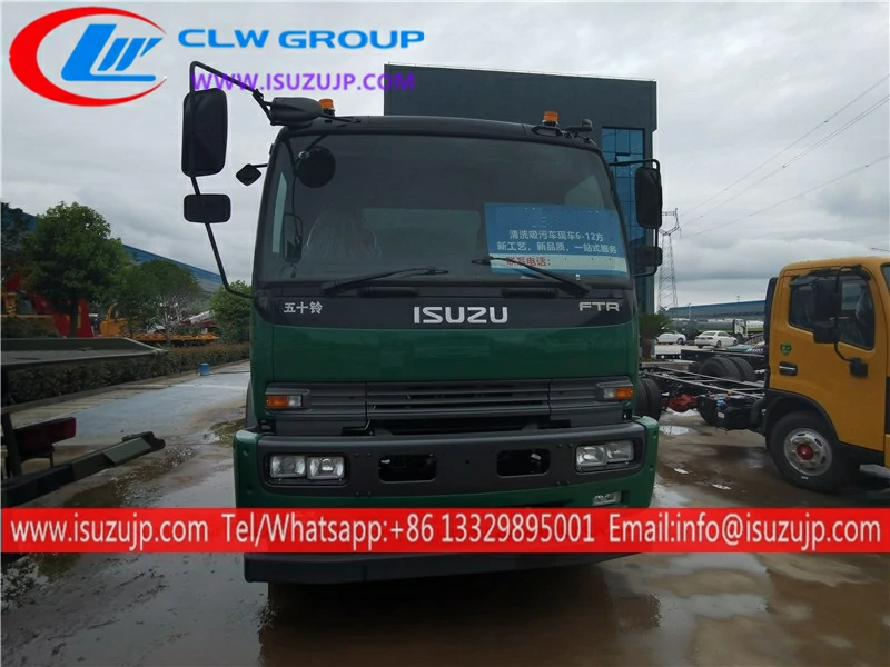 ISUZU FTR 10 ton sewer tanker Philippines