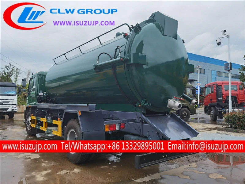 ISUZU FTR 10000L sewage removal truck Philippines