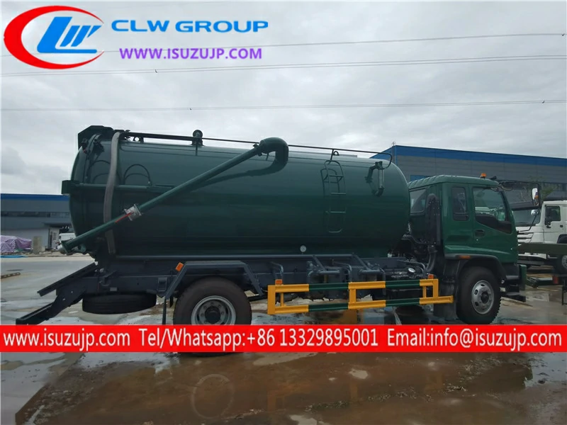 ISUZU FTR 12m3 sewage tanker Philippines