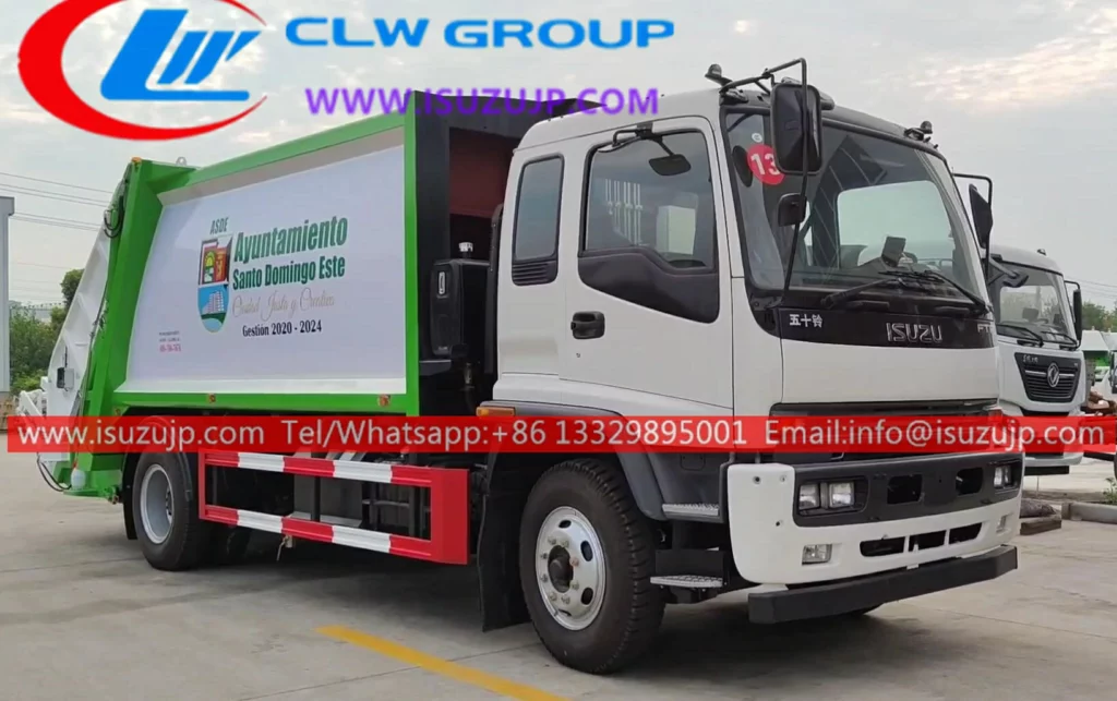 ISUZU FTR rubbish truck