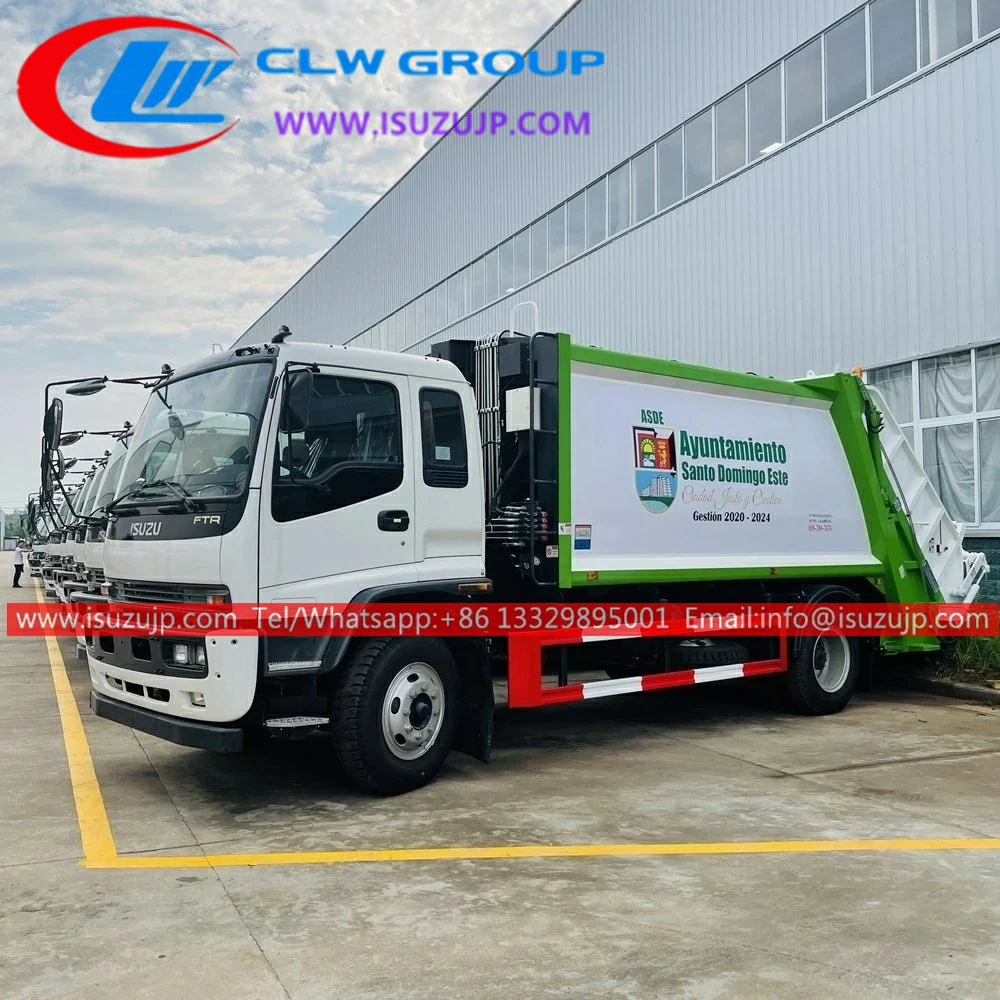 ISUZU FTR trash truck for sale