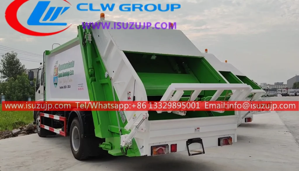 ISUZU FTR waste management garbage truck