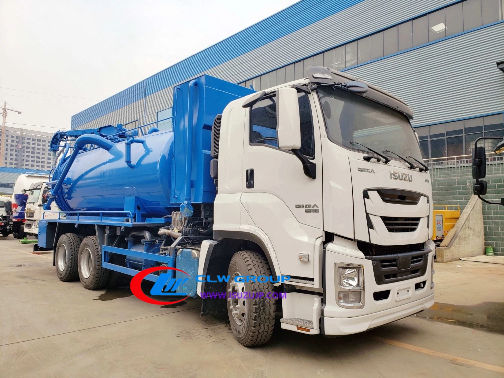 Isuzu-18-tons-Vacuum-Sewage-tanker