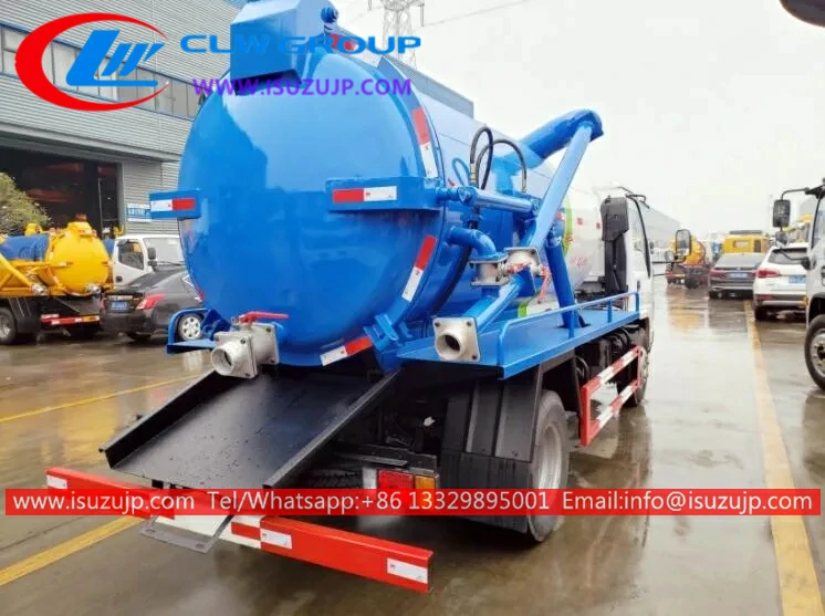 Isuzu 5000liters sewer pump truck