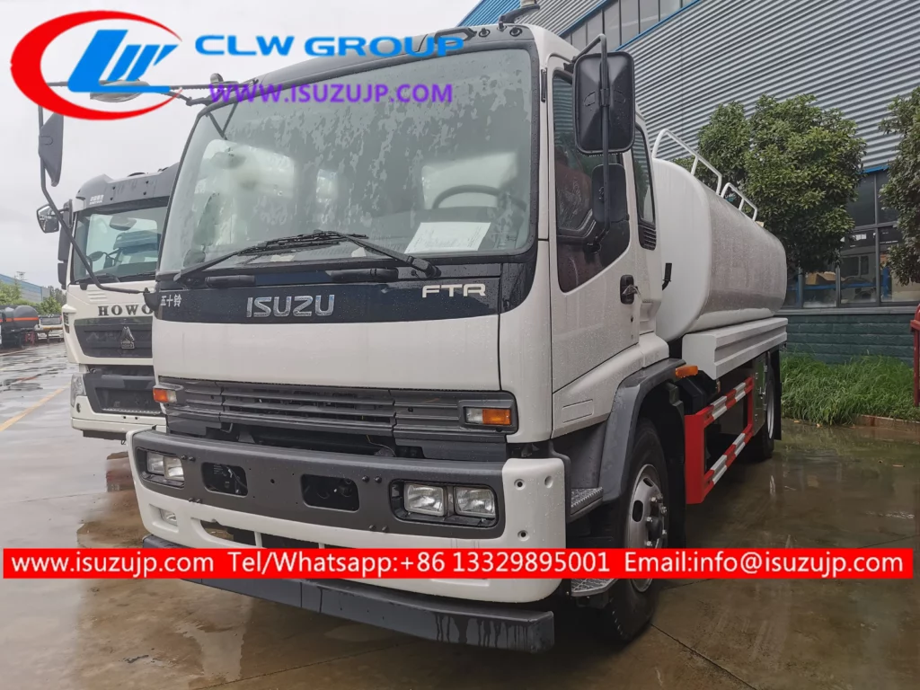 Isuzu FTR 4X4 Off-Road Water bowser truck