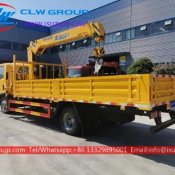 Isuzu NQR 190hp 5 ton boom truck crane