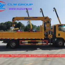 Isuzu NQR 190hp 5 ton crane lorry for sale
