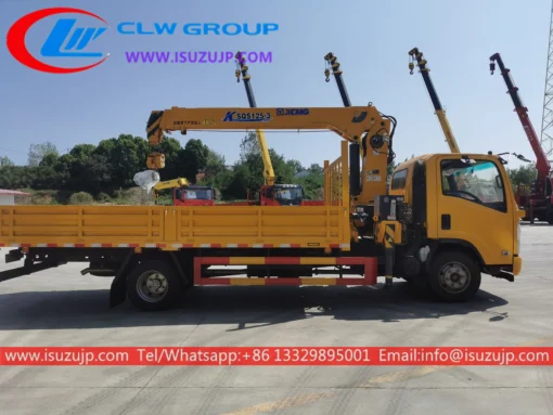 ຂາຍລົດ Isuzu NQR 190hp 5 ton crane