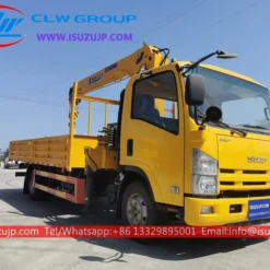 Isuzu NQR 190hp 5 ton crane truck for sale
